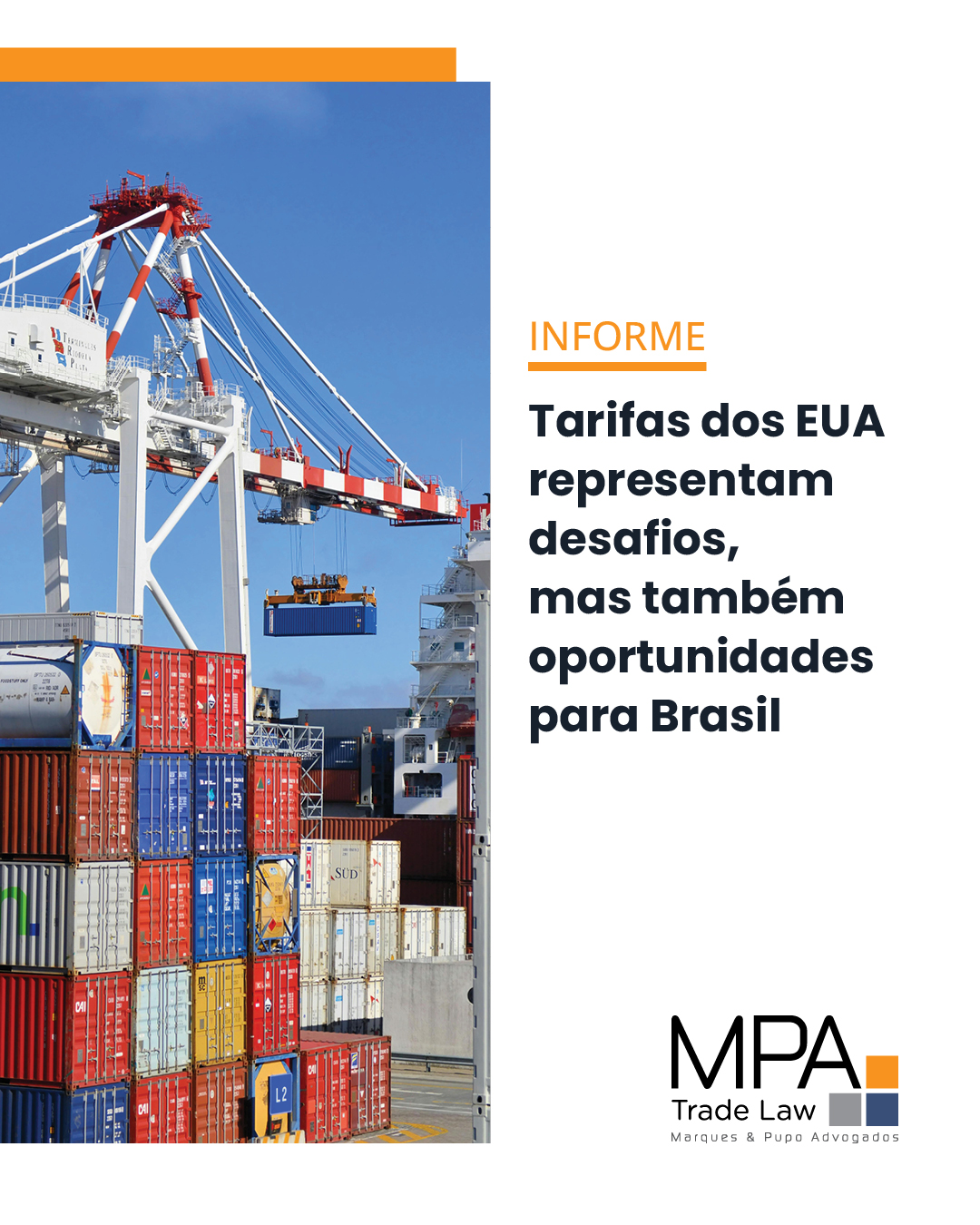 Tarifas dos EUA representam desafios, mas também oportunidades para Brasil